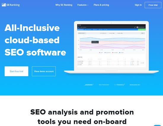 seranking SEO Tools