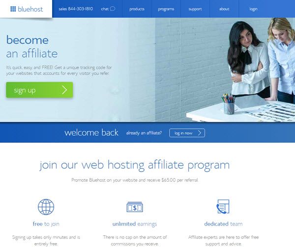 Bluehost Affiliate Program