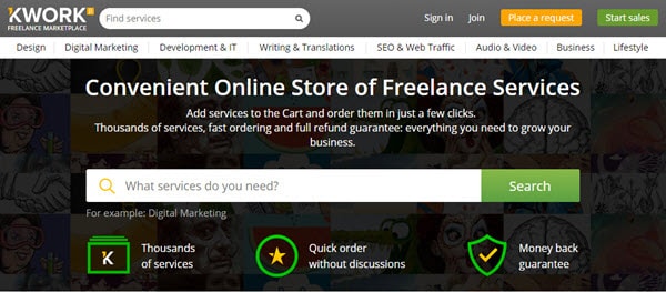 Kwork Freelance Marketplace